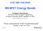 ECE 305: Fall MOSFET Energy Bands
