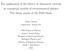 The application of the theory of dynamical systems in conceptual models of environmental physics The thesis points of the PhD thesis