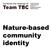 Nature-based community identity