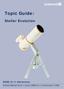 Topic Guide: Stellar Evolution. GCSE (9-1) Astronomy. Pearson Edexcel Level 1/Level 2 GCSE (9-1) in Astronomy (1AS0)