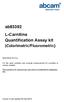 ab83392 L-Carnitine Quantification Assay kit