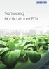 Samsung Horticulture LEDs