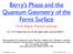 Berry s Phase and the Quantum Geometry of the Fermi Surface