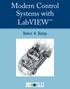 Modern Control Systems with LabVIEW. Robert H. Bishop