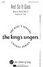 the king's singers And So It Goes the colour of song Words and Vusic by By Joel LEONARD Arranged by Bob Chilcott