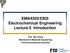 EMA4303/5305 Electrochemical Engineering Lecture 0 Introduction. Prof. Zhe Cheng Mechanical & Materials Engineering Florida International University
