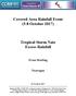 Covered Area Rainfall Event (5-8 October 2017) Tropical Storm Nate Excess Rainfall