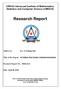 CRRAO Advanced Institute of Mathematics, Statistics and Computer Science (AIMSCS) Research Report. B. L. S. Prakasa Rao