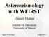 Asteroseismology with WFIRST