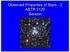 Observed Properties of Stars - 2 ASTR 2120 Sarazin