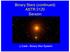 Binary Stars (continued) ASTR 2120 Sarazin. γ Caeli - Binary Star System