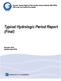 Typical Hydrologic Period Report (Final)
