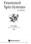 Spin Systems. Frustrated. \fa. 2nd Edition. H T Diep. World Scientific. University of Cergy-Pontoise, France. Editor HONG SINGAPORE KONG TAIPEI