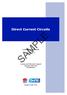 Direct Current Circuits SAMPLE. Learner workbook. Version 1. Training and Education Support Industry Skills Unit Meadowbank. Product Code: 5623