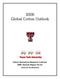 Cotton Economics Research Institute CERI Outlook Report