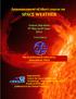 Announcement of short course on SPACE WEATHER. Course Duration 9 th May to 8 th June To be held at