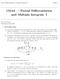 1MA6 Partial Differentiation and Multiple Integrals: I