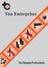 Tisa Enterprises. The Clamping Professionals