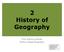 2 History of Geography