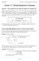 Section 1.7: Solving Equations by Factoring