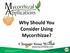 Why Should You Consider Using Mycorrhizae? Northeast Greenhouse Conference 2018 Mycorrhizal Applications LLC 1