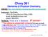 Chmy 361 Elements of Physical Chemistry,