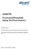 ab Fructose-6-Phosphate Assay Kit (Fluorometric)