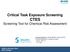 Critical Task Exposure Screening CTES Screening Tool for Chemical Risk Assessment