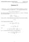 Solutions VI. MAE294A/SIO203A: Methods in Applied Mechanics Fall Quarter