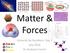 Matter & Forces. Universe by Numbers: Day 2 July 2016 Dr Andrew French