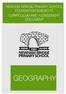 NEWHAM BRIDGE PRIMARY SCHOOL FOUNDATION SUBJECTS CURRICULUM AND ASSESSMENT DOCUMENT GEOGRAPHY