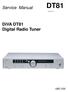 DT81. Service Manual. DiVA DT81 Digital Radio Tuner. Issue 1.0