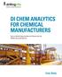 DI CHEM ANALYTICS FOR CHEMICAL MANUFACTURERS