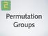 2 Permutation Groups