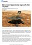 Mars rover Opportunity signs off after 15 years