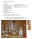 Experiment 20: Analysis of Vinegar. Materials: