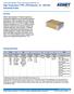 Surface Mount Multilayer Ceramic Chip Capacitors (SMD MLCCs) High Temperature 175ºC, X7R Dielectric, VDC (Industrial Grade)