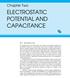 ELECTROSTATIC POTENTIAL AND CAPACITANCE