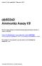 ab83360 Ammonia Assay Kit