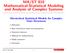 MA/ST 810 Mathematical-Statistical Modeling and Analysis of Complex Systems