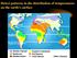 Detect patterns in the distribution of temperatures on the earth s surface
