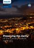 Puerto de la Cruz. Urban lighting. Preserving the clarity of the Canary Islands night sky
