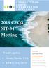 2019 CEOS SIT-34 Meeting