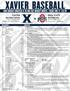 XAVIER UNIVERSITY MUSKETEERS AT THE OHIO STATE UNIVERSITY BUCKEYES TUESDAY, APRIL 16 6:35 PM