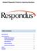 Standard Respondus Format for Importing Questions